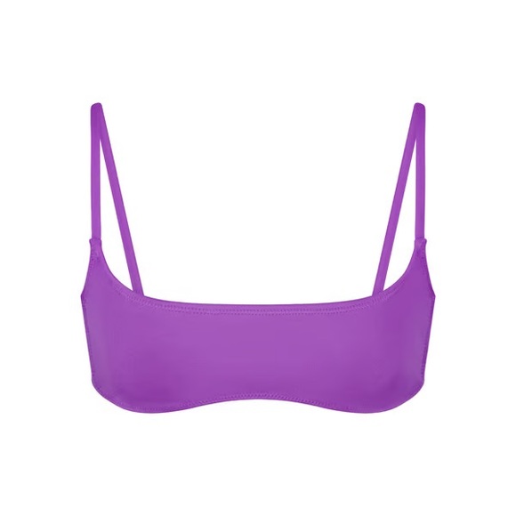 SKIMS Other - Skims Swim Micro Scoop Bikini Top - Violet